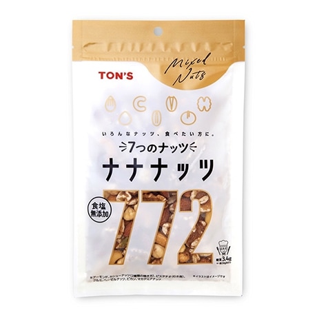 【限定クーポン対象商品】◆東洋ナッツ 食塩無添加ナナナッツ 140g まとめ買い(×10)|4901998320537(tc)(006641)