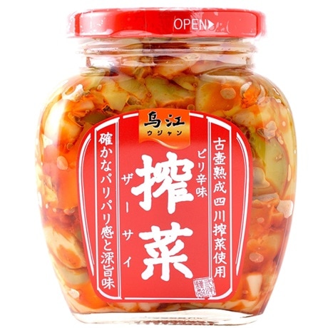 ◆三洋通商 烏江搾菜ピリ辛味 300g まとめ買い(×12)|4562192367997(tc)(005881)
