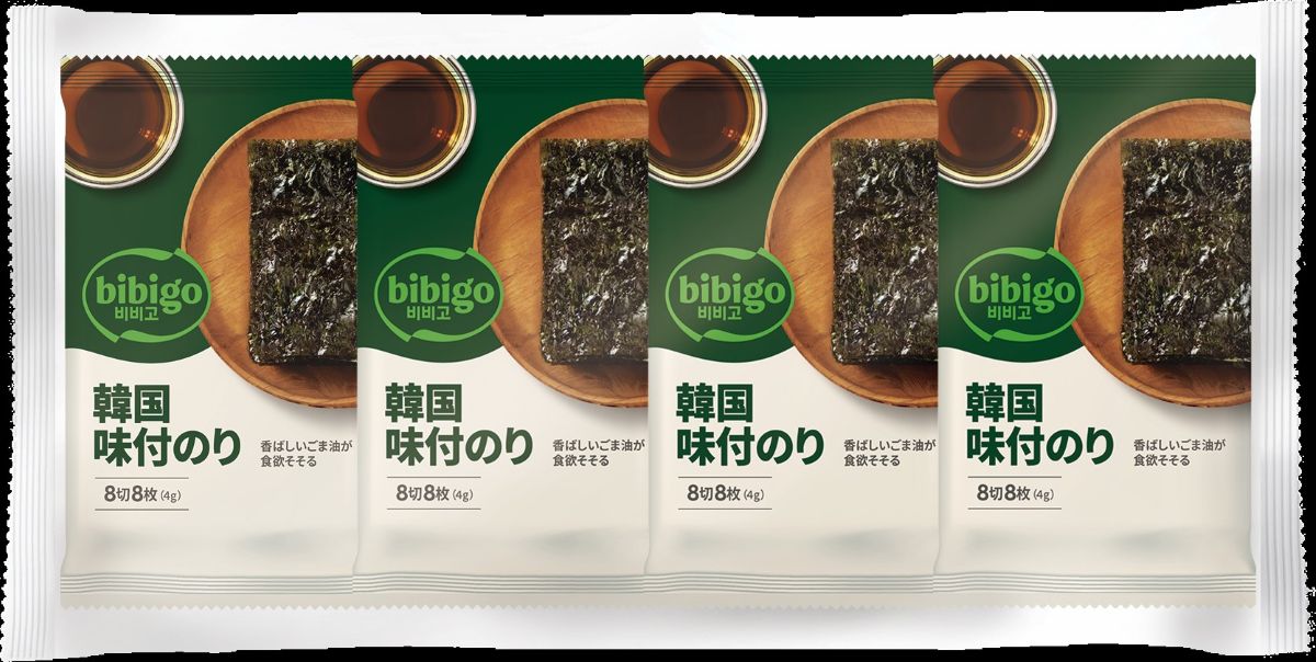 【限定クーポン対象商品】◆CJジャパン 韓国味付け海苔 4g×8P まとめ買い(×6)|4589897450014(tc)(005881)