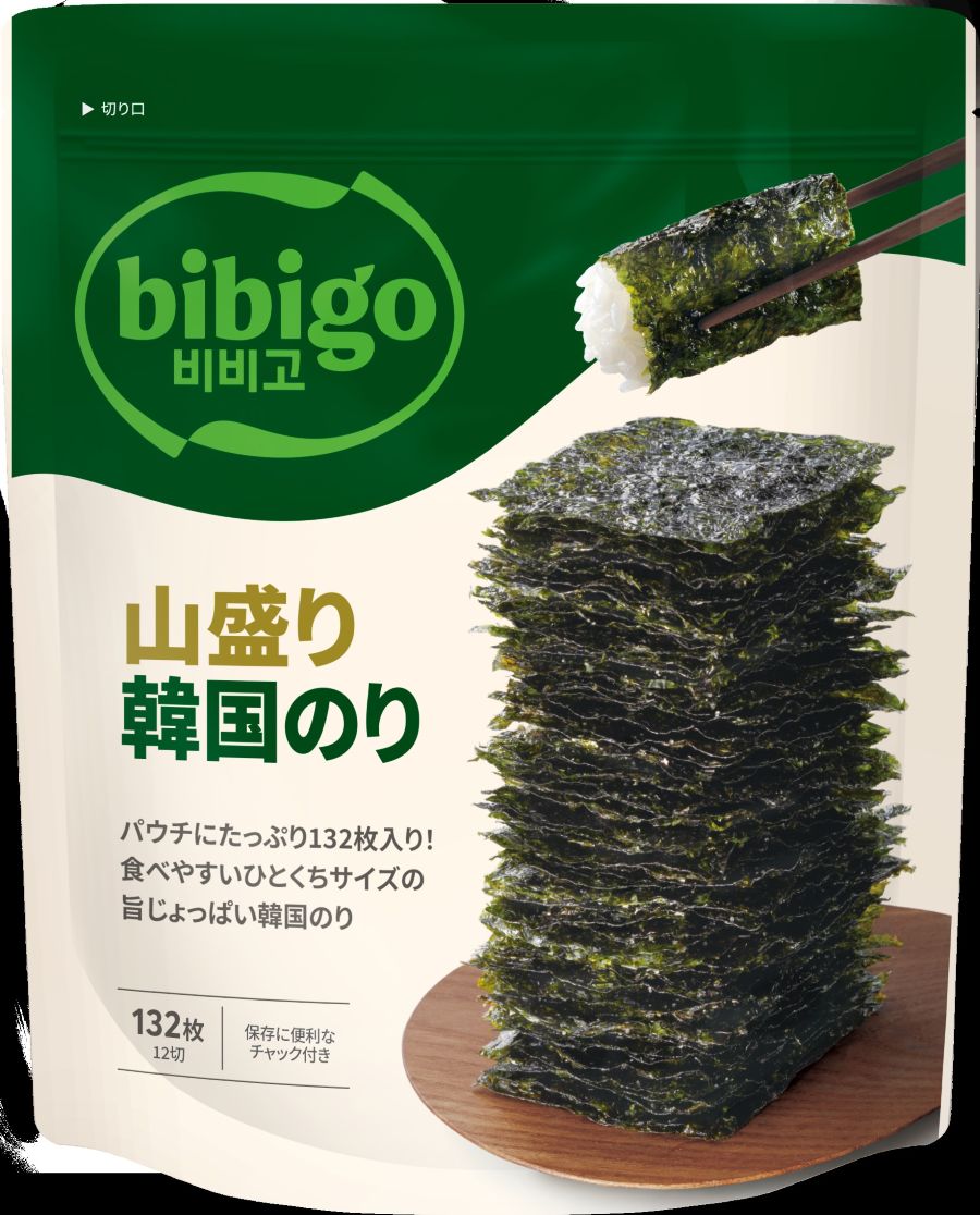 【限定クーポン対象商品】◆CJジャパン 山盛り韓国のり 12切×132枚 まとめ買い(×10)|4589897453992(tc)(005881)
