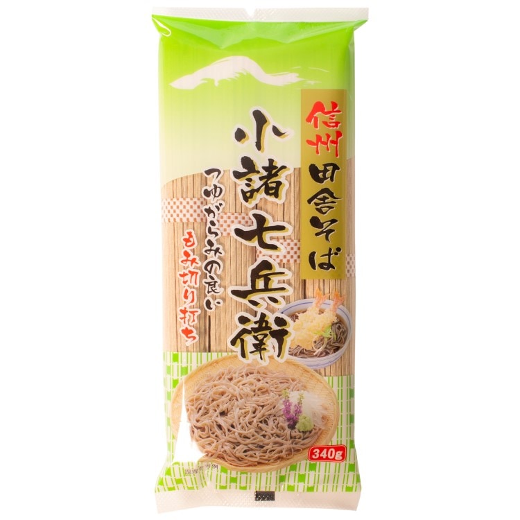 ◆信州ほしの 新・信州田舎そば 小諸七兵衛 340g まとめ買い(×5)(送料別)(n)