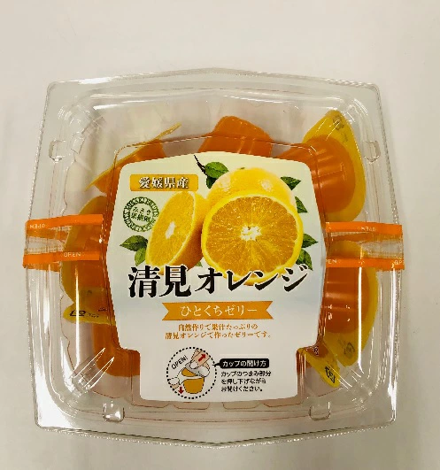 限定クーポン対象商品】みさき果樹園の清見オレンジひとくちゼリー