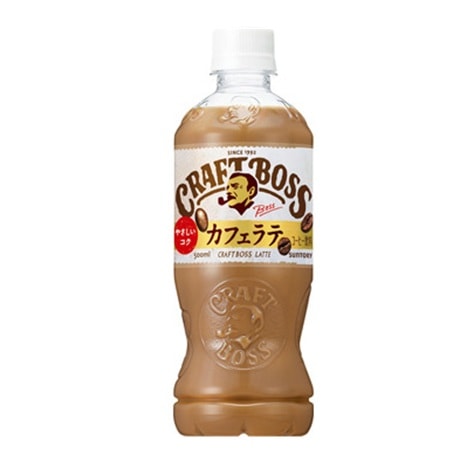【限定クーポン対象商品】◆【送料込み※一部地域除く】サントリー クラフトボス ラテ 500ml まとめ買い(×24)(n)｜4901777300545