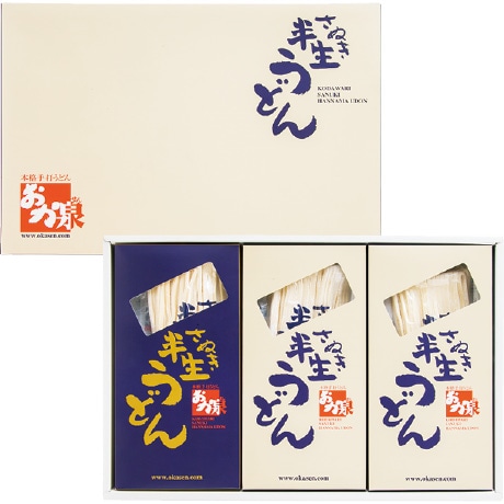 【ネット決済】おか泉 本格さぬきうどん半生麺セット T-3A