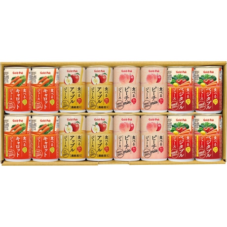 【ネット決済】ゴールドパック 食べるジュースセット TJ4-32