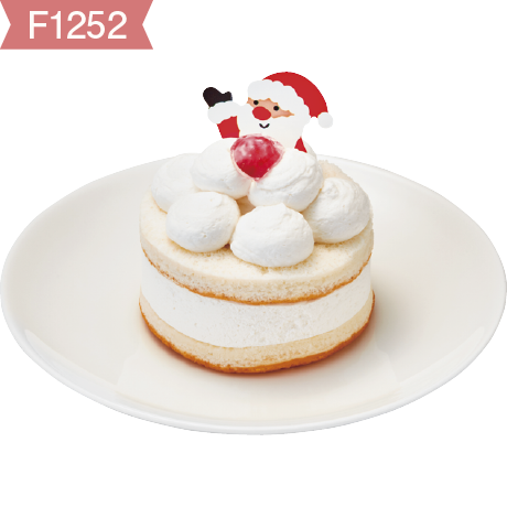 【当日支払】ホットドッグ コミフサンタさんのXmasケーキ