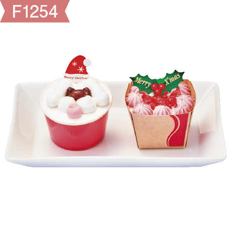 【ネット決済】ホットドッグ コミフやさしいスイーツXmasケーキセット