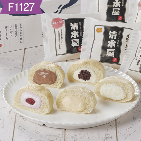 【ネット決済】【宅配】清水屋 生クリームパンギフトセット