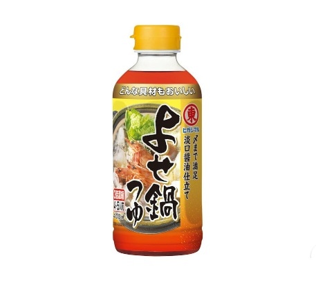 ◆【12個セット】【ヒガシマル よせ鍋つゆ3倍濃縮 400ml｜4902475263514