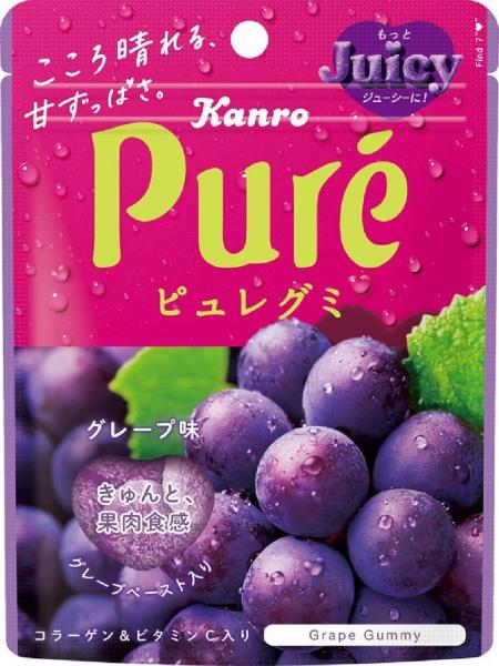カンロ ピュレグミグレープ 56g まとめ買い(×6)|4901351058633(dc