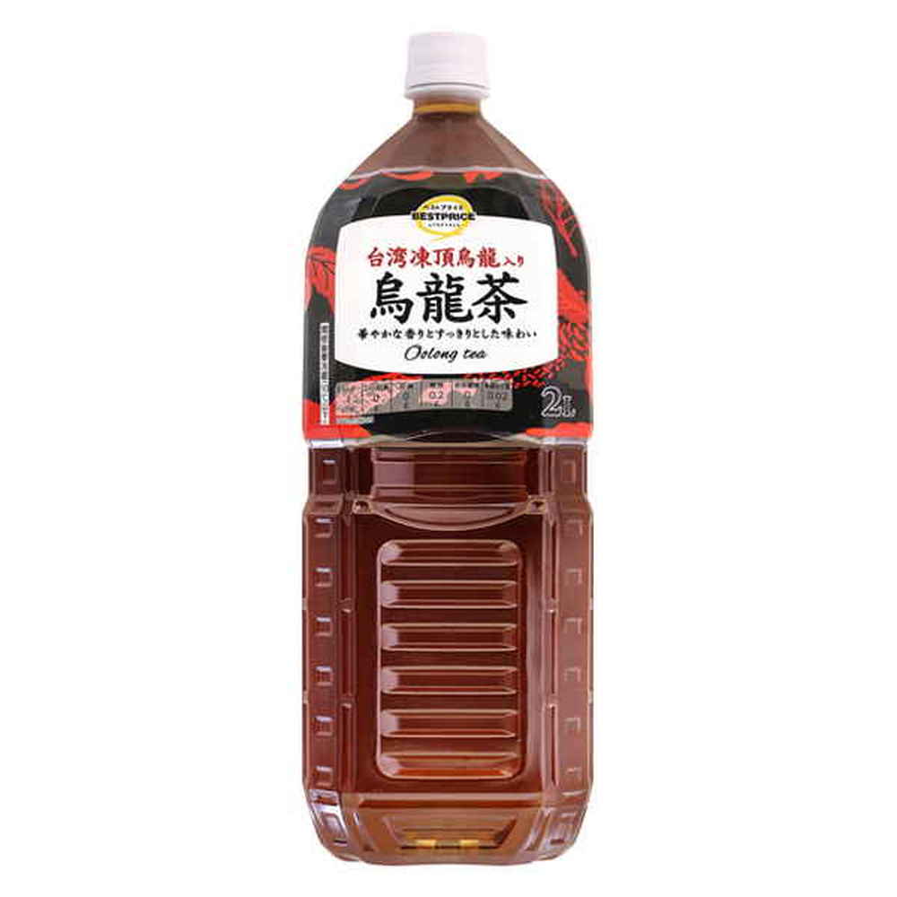 トップバリュ台湾凍頂烏龍茶入り烏龍茶2L まとめ買い（×6)(送料別