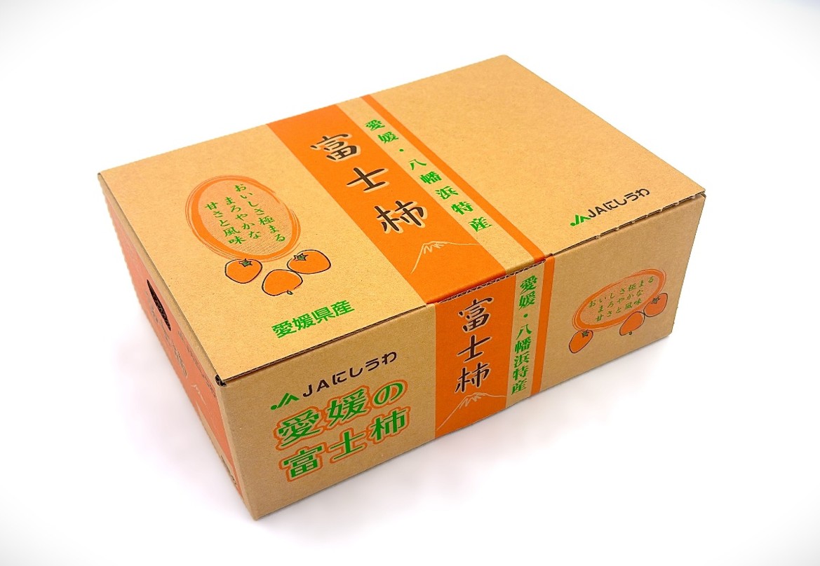 産地取り寄せ商品】愛媛県産（JAにしうわ）富士柿 優 5-6玉