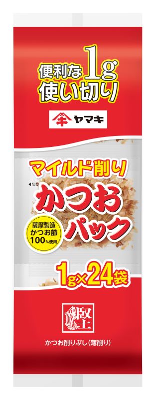ヤマキ 使い切りかつおパック徳用 1g×24 まとめ買い(×12