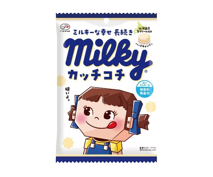 不二家 カッチコチミルキー袋 72g まとめ買い(×6)|4902555111438(tc