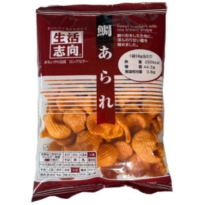 三菱食品 生活志向 鯛あられ 58g まとめ買い(×16)|4901625316292(tc