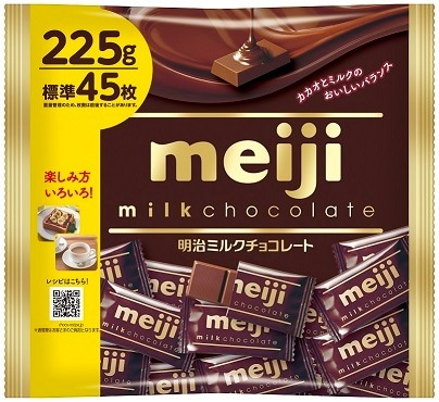 明治 ミルクチョコレートビッグパック 225g まとめ買い(×12
