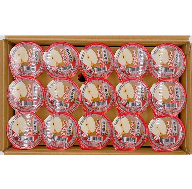 ◇【産地取り寄せ商品】りんごゼリー 120g×30個入 JAえひめ中央