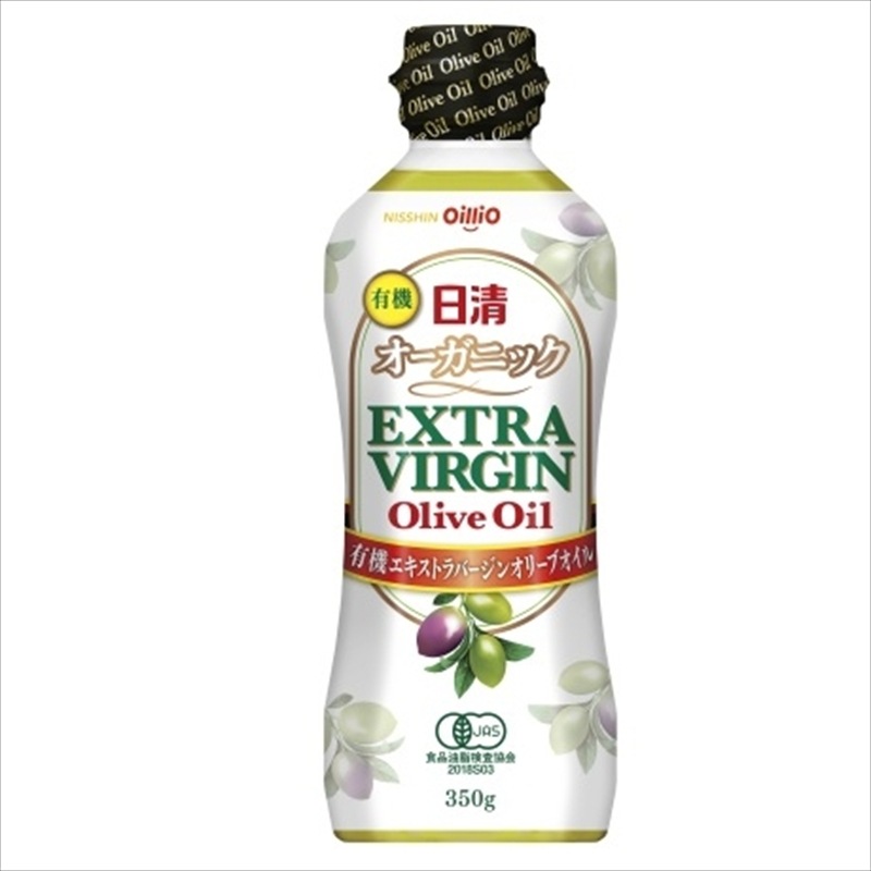 限定クーポン対象商品】◇日清オイリオ 有機EXVオリーブオイル 350g