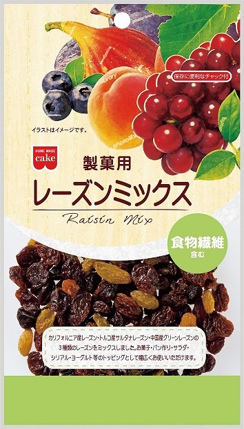 共立食品 製菓用レーズンミックス 120g まとめ買い(×6)|4901325124036