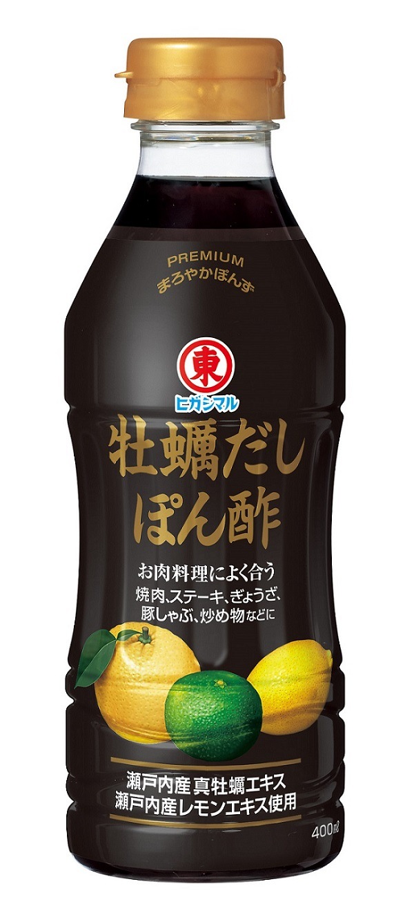 ヒガシマル 牡蠣だしぽん酢 400ml まとめ買い(×12)|4902475263149(tc