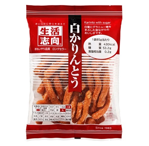 白かりんとう 三菱食品 生活志向 白かりんとう 85g まとめ買い(×12)|4901625316667