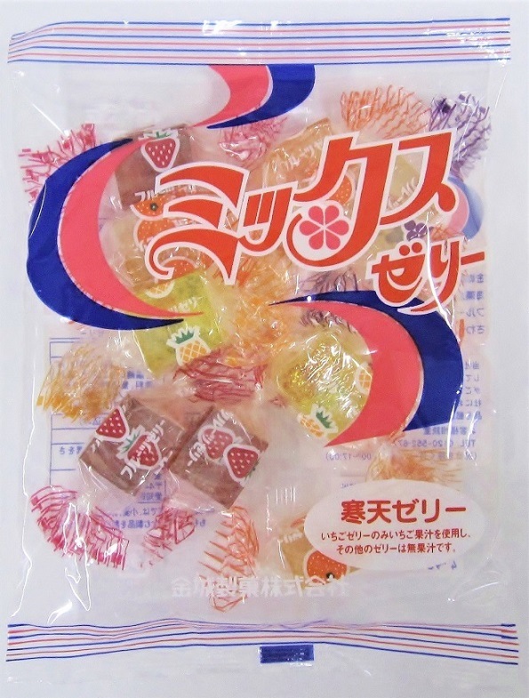 金城製菓 ミックスゼリー 115g まとめ買い(×10)|4901324016660
