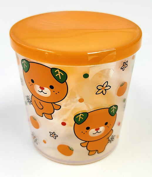 ◇みきゃん蓋付カップ キャンディ入(ライズ)｜4582445900016（送料別