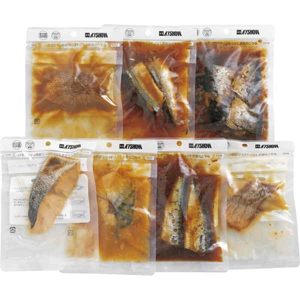 京都あまのや 簡単便利煮魚・焼魚詰合せ LT-50g | お祝い・内祝い  