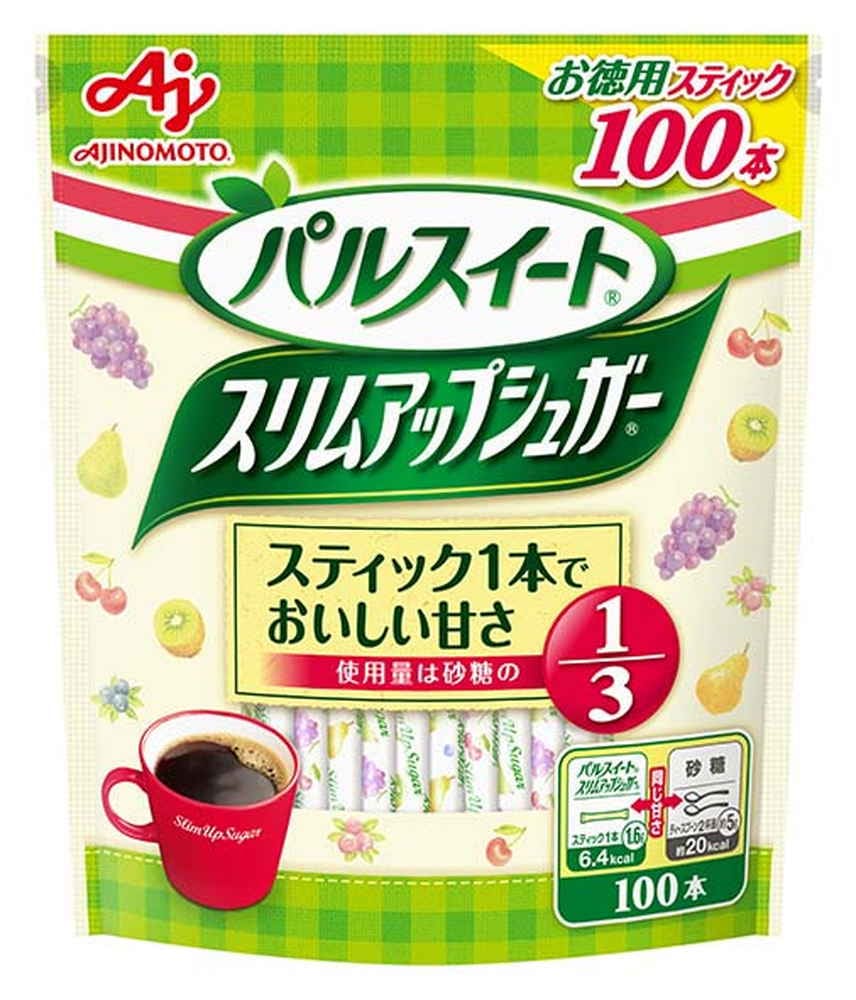 限定クーポン対象商品】味の素 パルスイート スリムアップシュガー 1.6