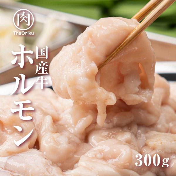 国産牛ホルモン 300g 約2-3人前 牛肉 小腸 しまちょう
