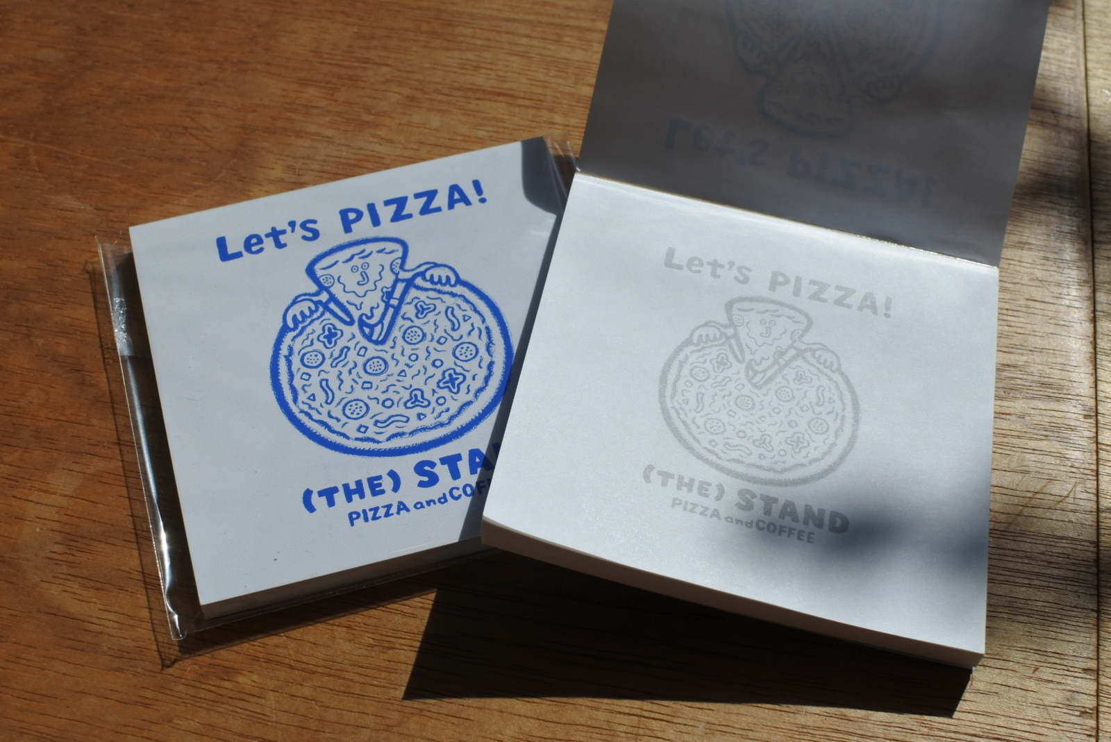 PIZZA BOX MEMO PAD