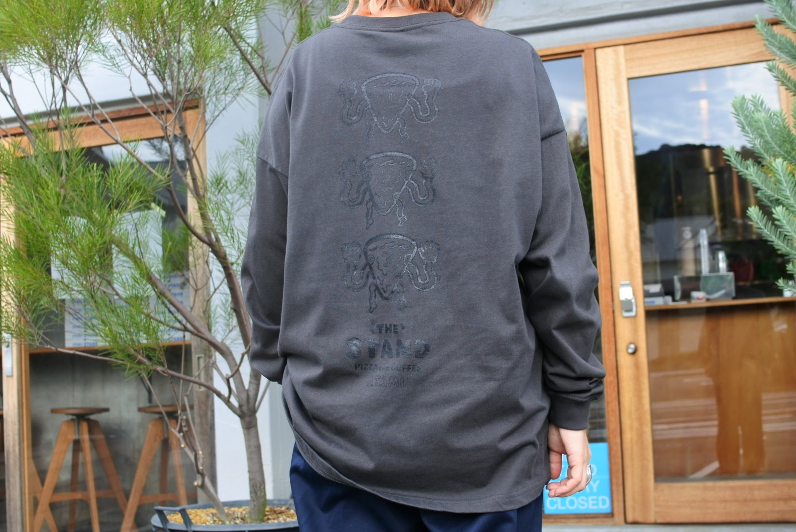 NVCLEAR Tiji Jojo着用 グレー スウェットラッパー着用ストリート URU TOKYO - Half Zip Sweat -スウェット-（I.Gray / I.グレー