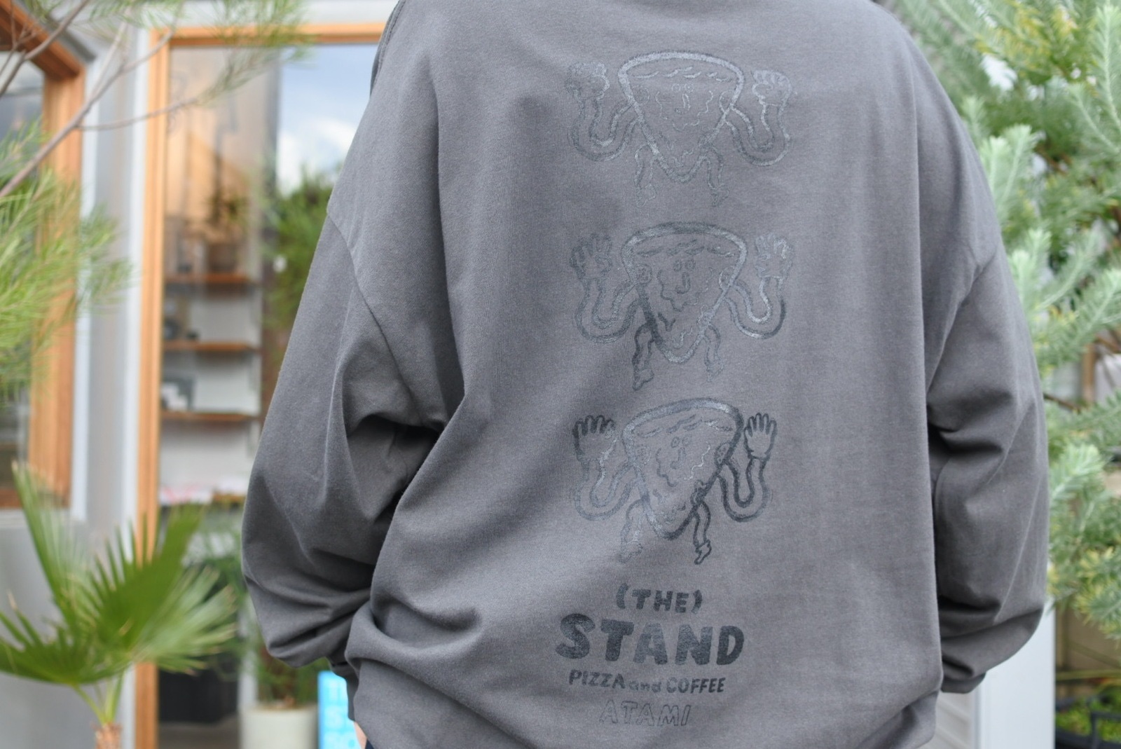 NVCLEAR Tiji Jojo着用 グレー スウェットラッパー着用ストリート URU TOKYO - Half Zip Sweat -スウェット-（I.Gray / I.グレー