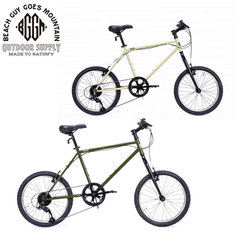 BGGM(BEACH GUY GOSE MOUTAIN) "20"Folding MTB" 20インチ 折り畳み自転車 マウンテンバイク 8段変速