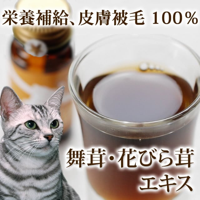 犬猫用 健康食品 舞茸・花びら茸エキス｜ドッグフードの通販・帝塚山