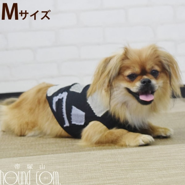 インターシャブロック柄 Tシャツ Mサイズ