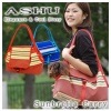 【タイムセール50％OFF　おひとり様限定1個】犬用キャリーバッグ｜ASHU サンブレラキャリー　BL