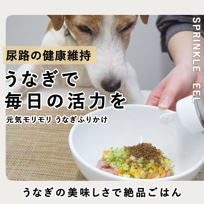 犬猫用｜元気モリモリうなぎふりかけ 60g｜ドッグフードの通販・帝塚山