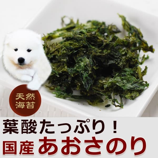 犬用 手作り食材｜国産あおさのり　10g　【犬　手作りフード】【葉酸豊富】【a0054】|生肉・手作り食材|ドッグフード