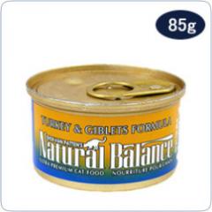 猫缶｜ターキーベース キャット缶 85g　ナチュラルバランス|缶詰・レトルトフード|キャットフード