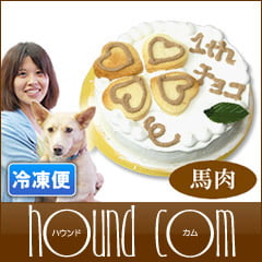 Happy Clover ケーキ/馬肉　【ハッピークローバーケーキ 愛犬用スイーツ】【a0181】|バースデーケーキ|冷凍商品