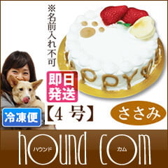 【即日発送】Happy Day ケーキ/4号/ささみ【注！名前入れ不可】【a0175】|即日発送ケーキ|ケーキ・スイーツ