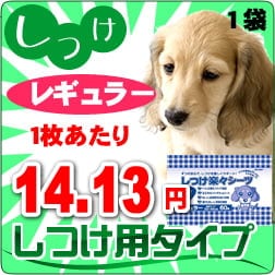 トイレのしつけに♪ しつけ用ペットシーツ レギュラーサイズ 1枚13.93