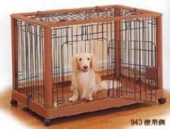 木製ゲージ小・中型犬用　〜20kg|サークル・ゲート・ハウス|リビング用品