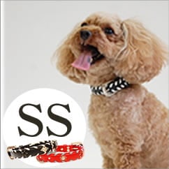 超小型犬用首輪｜ASHU サイドループレザーカラー サイズSS