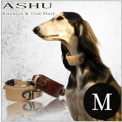 中～大型犬用首輪｜ASHU ダブルバックル カラー サイズ M