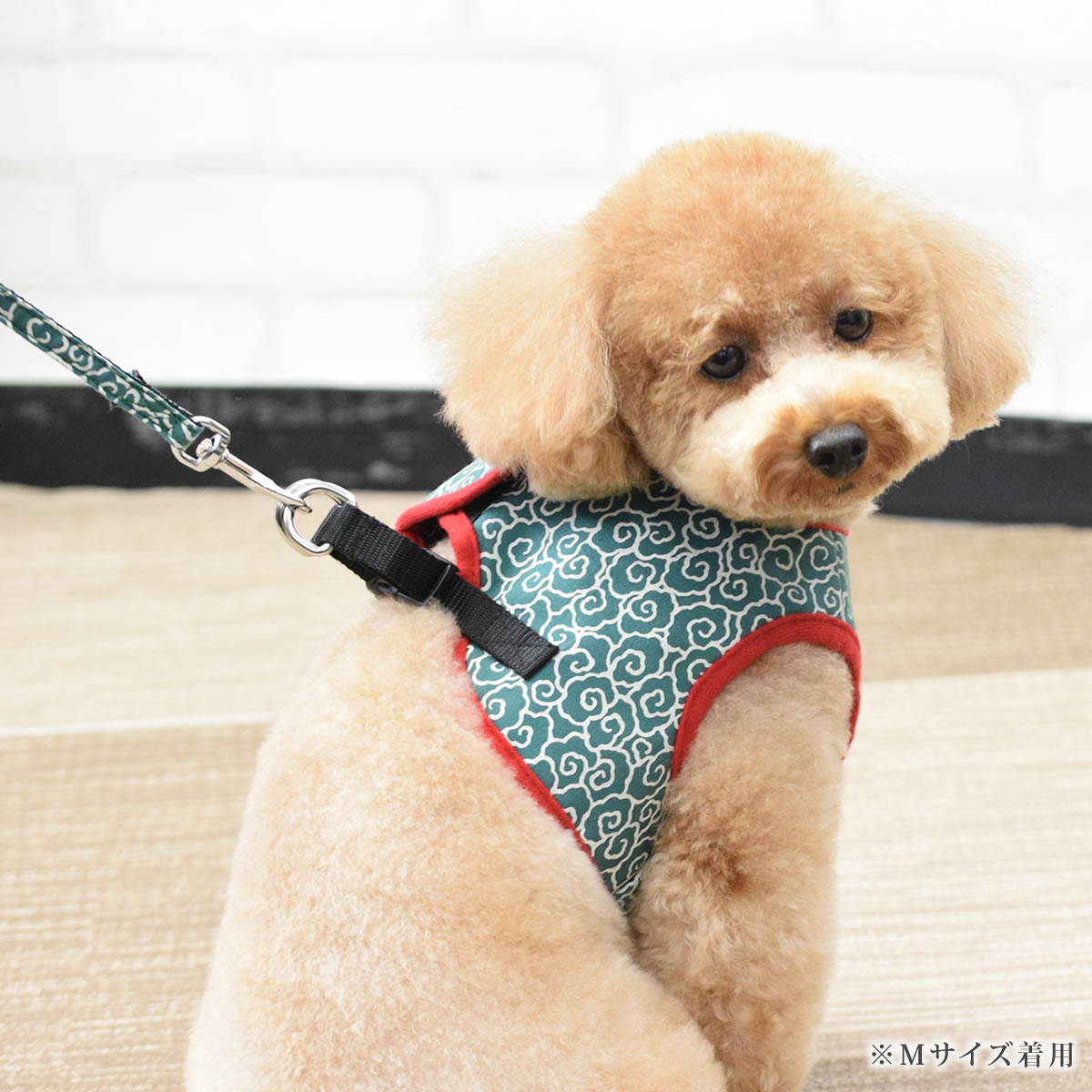 ASHUウェアハーネス 唐草 XLサイズ(中型犬用)