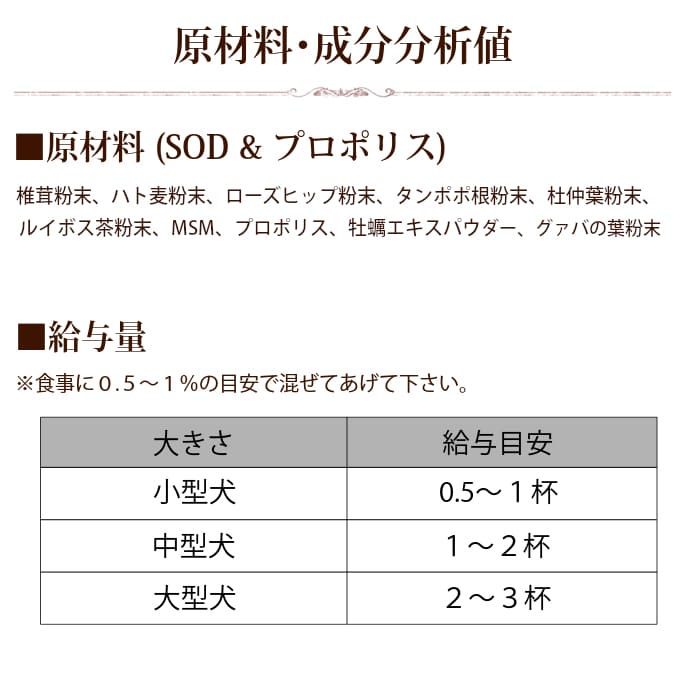 ѥץȡSOD & ץݥꥹη򹯰ݻ