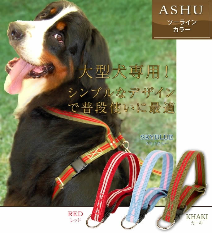 大型犬用カラー&リード 6589866ad287d18425a60b1facf6d8