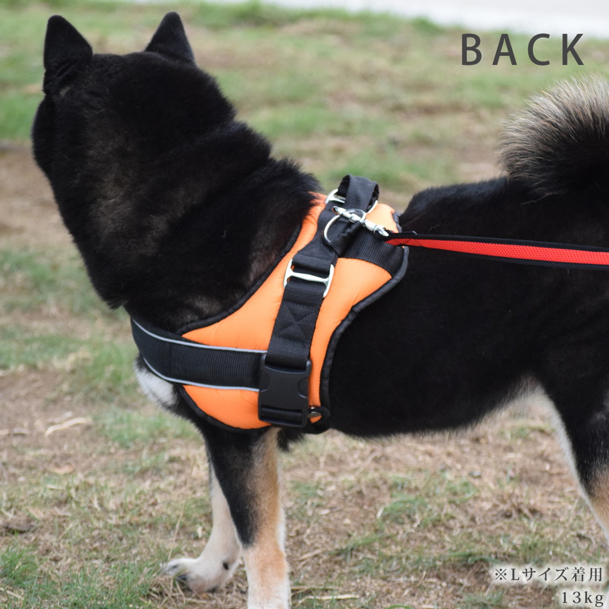 Lサイズ 犬用ハーネス ソフトクッション付き ペット用 歩行補助ハーネス Lサイズ ソフトタイプ 犬 介護